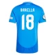 Nicolo Barella #18 Nogometni Dresovi Italija UEFA Euro 2024 Domaći Dres Muški