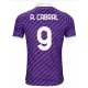 Nogometni Dresovi ACF Fiorentina A. Cabral #9 2023-24 Domaći Dres Muški