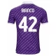 Nogometni Dresovi ACF Fiorentina Bianco #42 2023-24 Domaći Dres Muški