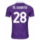 Nogometni Dresovi ACF Fiorentina M. Quarta #28 2023-24 Domaći Dres Muški