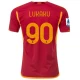 Nogometni Dresovi AS Roma El Lukaku #90 2023-24 Domaći Dres Muški