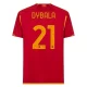 Nogometni Dresovi AS Roma Paulo Dybala #21 2023-24 Domaći Dres Muški