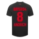 Nogometni Dresovi Bayer 04 Leverkusen Andrich #8 2023-24 Domaći Dres Muški
