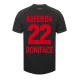Nogometni Dresovi Bayer 04 Leverkusen Boniface #22 2023-24 Domaći Dres Muški