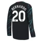 Nogometni Dresovi Bernardo Silva #20 Manchester City 2023-24 Rezervni Dres Muški Dugi Rukav