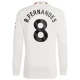 Nogometni Dresovi Bruno Fernandes #8 Manchester United 2023-24 Rezervni Dres Muški Dugi Rukav