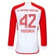 Nogometni Dresovi FC Bayern München Jamal Musiala #42 2023-24 Domaći Dres Muški Dugi Rukav