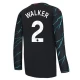 Nogometni Dresovi Kyle Walker #2 Manchester City 2023-24 Rezervni Dres Muški Dugi Rukav