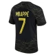 Nogometni Dresovi Kylian Mbappé #7 Paris Saint-Germain PSG 2023-24 Fourth Dres Muški