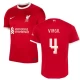 Nogometni Dresovi Liverpool FC Virgil van Dijk #4 2023-24 UCL Domaći Dres Muški