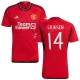 Nogometni Dresovi Manchester United Christian Eriksen #14 2023-24 UCL Domaći Dres Muški