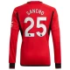 Nogometni Dresovi Manchester United Jadon Sancho #25 2023-24 Domaći Dres Muški Dugi Rukav