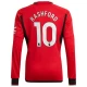 Nogometni Dresovi Manchester United Marcus Rashford #10 2023-24 Domaći Dres Muški Dugi Rukav