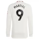 Nogometni Dresovi Martial #9 Manchester United 2023-24 Rezervni Dres Muški Dugi Rukav