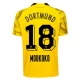 Nogometni Dresovi Moukoko #18 BVB Borussia Dortmund 2023-24 Rezervni Dres Muški