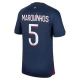 Nogometni Dresovi Paris Saint-Germain PSG Marquinhos #5 2023-24 Domaći Dres Muški
