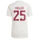 Nogometni Dresovi Thomas Müller #25 FC Bayern München 2023-24 Rezervni Dres Muški