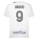Olivier Giroud #9 Nogometni Dresovi AC Milan 2023-24 Gostujući Dres Muški