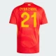 Oyarzabal #21 Nogometni Dresovi Španjolska UEFA Euro 2024 Domaći Dres Muški