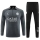 Paris Saint-Germain PSG Komplet Sweatshirt za Trening 2023-24 Dark Siva