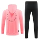 Paris Saint-Germain PSG Komplet Sweatshirt za Trening 2023-24 Hoodie Pink