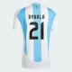 Paulo Dybala #21 Nogometni Dresovi Argentina Copa America 2024 Domaći Dres Muški
