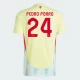 Pedro Porro #24 Nogometni Dresovi Španjolska UEFA Euro 2024 Gostujući Dres Muški