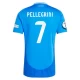 Pellegrini #7 Nogometni Dresovi Italija UEFA Euro 2024 Domaći Dres Muški