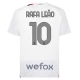 Rafa Leao #10 Nogometni Dresovi AC Milan 2023-24 Gostujući Dres Muški