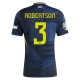 Robertson #3 Nogometni Dresovi Škotska UEFA Euro 2024 Domaći Dres Muški