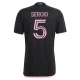 Sergio #5 Nogometni Dresovi Inter Miami CF 2024-25 Gostujući Dres Muški