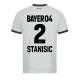 Stanisic #2 Nogometni Dresovi Bayer 04 Leverkusen 2023-24 Gostujući Dres Muški