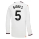 Stones #5 Nogometni Dresovi Manchester City 2023-24 Gostujući Dres Muški Dugi Rukav