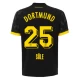 Sule #25 Nogometni Dresovi BVB Borussia Dortmund 2023-24 Gostujući Dres Muški