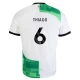 Thiago #6 Nogometni Dresovi Liverpool FC 2023-24 Gostujući Dres Muški