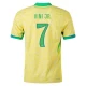 Vini Jr #7 Nogometni Dresovi Brazil Copa America 2024 Domaći Dres Muški