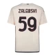 Zalewski #59 Nogometni Dresovi AS Roma 2023-24 Gostujući Dres Muški