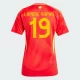 Ženski Lamine Yamal #19 Nogometni Dresovi Španjolska UEFA Euro 2024 Domaći Dres
