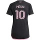 Ženski Nogometni Dresovi Inter Miami CF 2024-25 Lionel Messi #10 Gostujući Dres