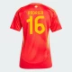 Ženski Rodrigo #16 Nogometni Dresovi Španjolska UEFA Euro 2024 Domaći Dres